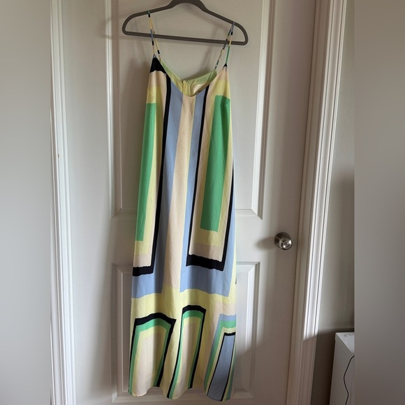 Anthropologie Maeve Abstract Maxi Dress Large - Picture 4 of 14